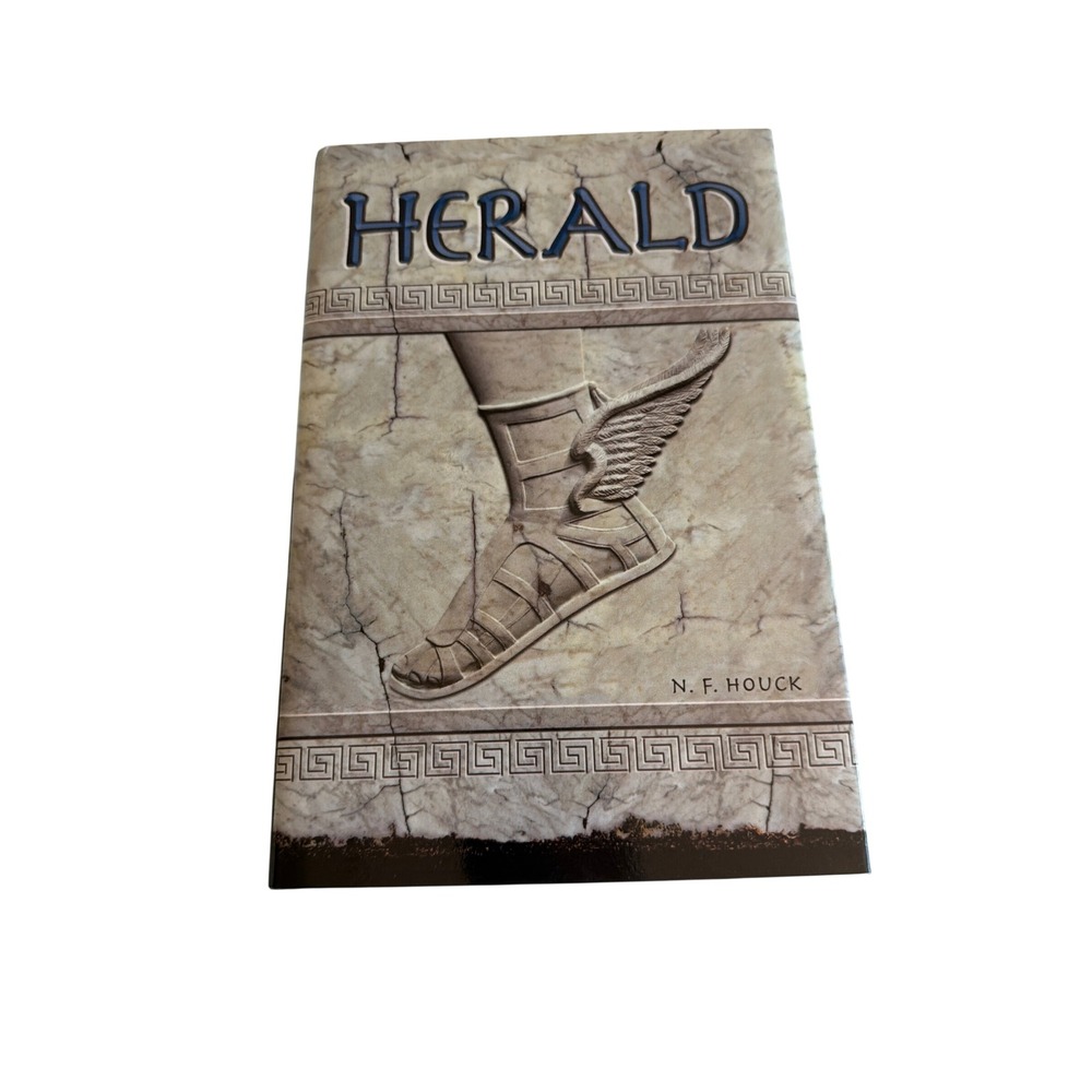 N.F. Houck Herald Hardcover 2006 Signed Advance Copy Greek Mythology Fantasy